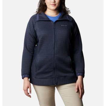 Columbia Ženske Jakne - Saturday Trail Full Zip Plus Size Tamnoplave | FQGL-29310